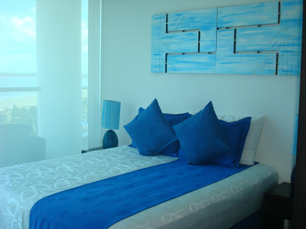 Apartamento Moderno 3 Alcobas Frente a Playa Cartagena Exterior foto